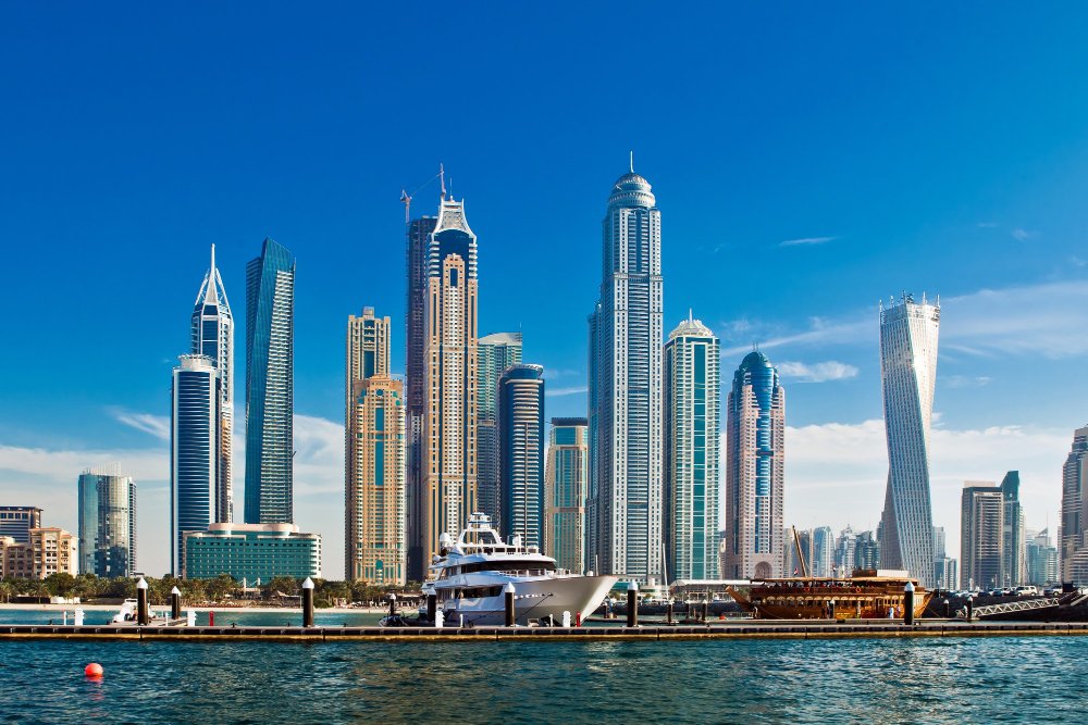 buildings in dubai marina