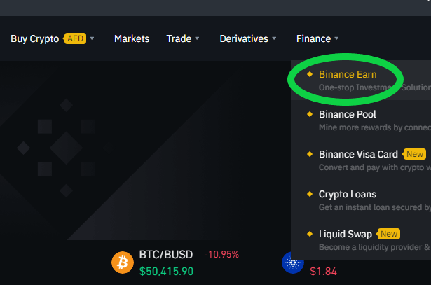 binance get money out